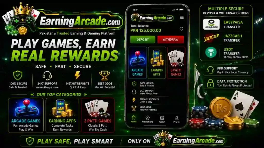 Online Earning Games in Pakistan 2026