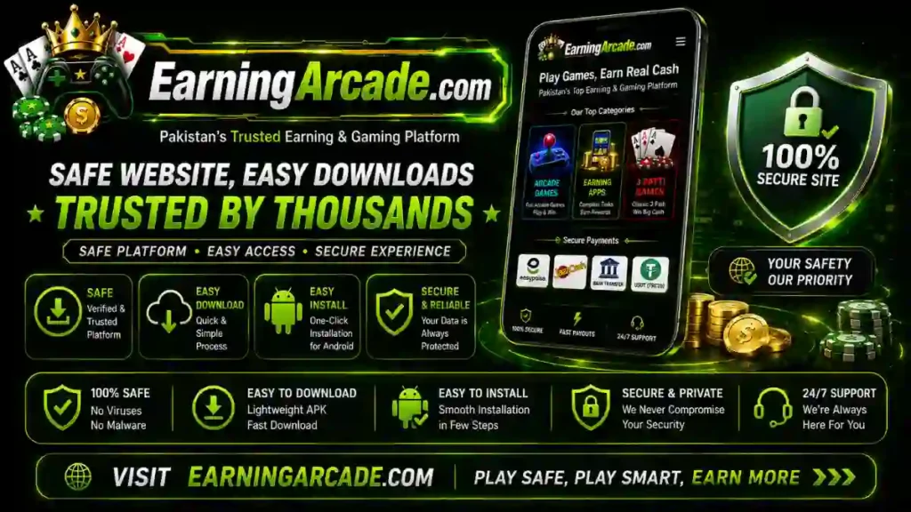 EarningArcade.com secure website