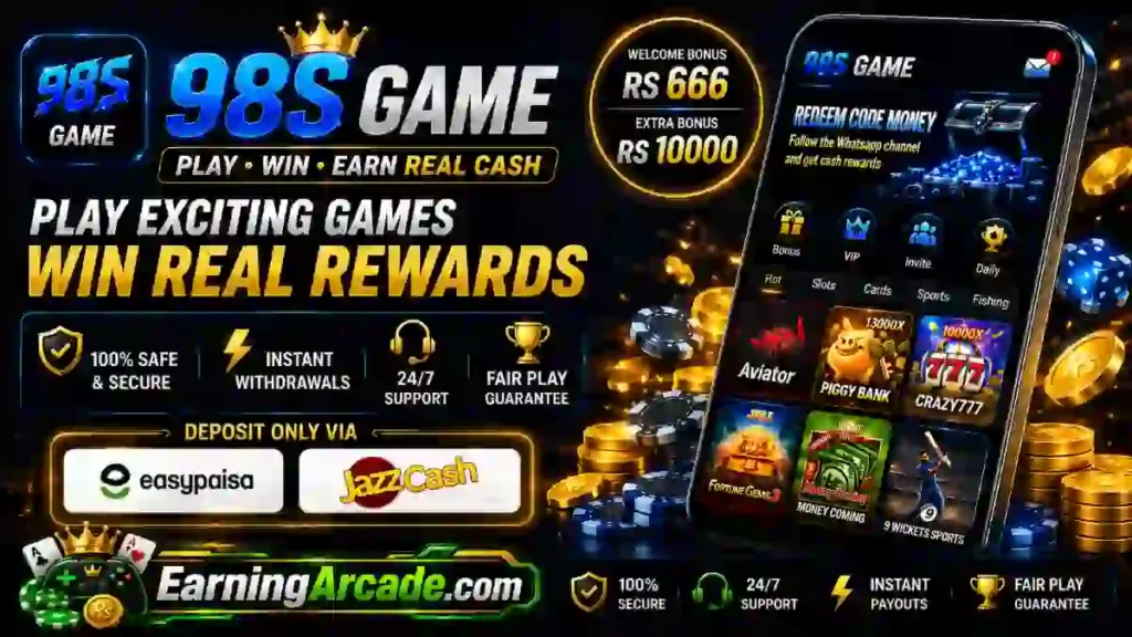 98S Game EarningArcade