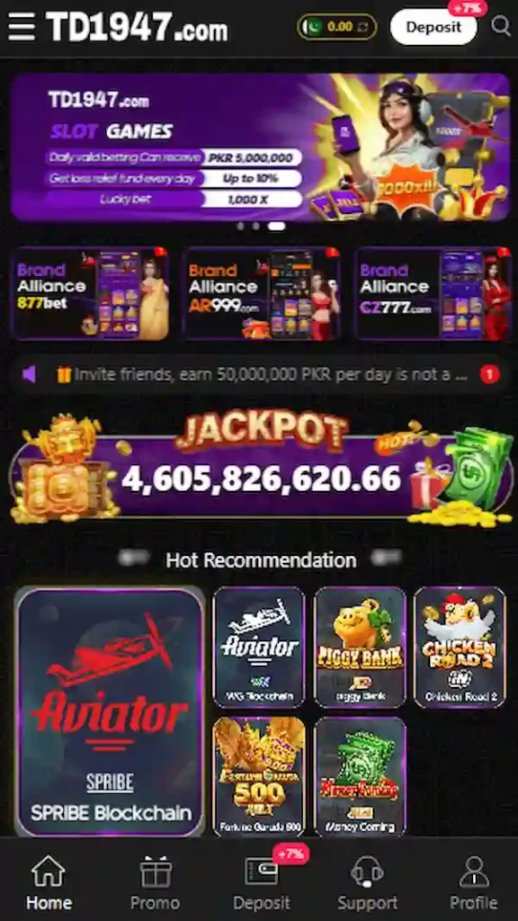 TD1947 Game Interface