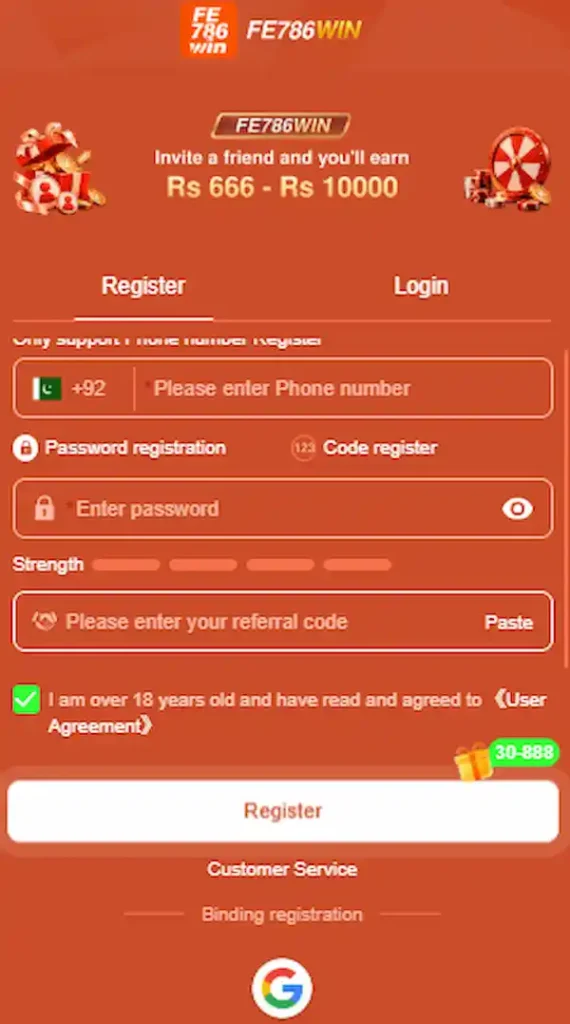 FE76WIN Game Register